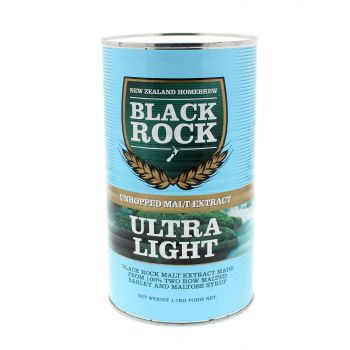 Black Rock Unhopped Ultra Light Malt Ingredient Can Home Brew