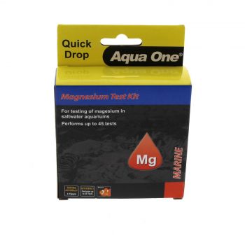 Test Kit Magnesium Mg Quickdrop Aqua One 45 Tests Salt Water Marine 92073