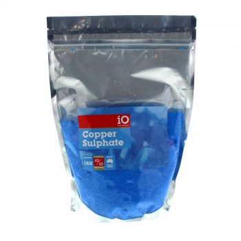 iO Copper Sulphate Horse Equine 1kg Mineral Supplement Fertilizer Purity 99%