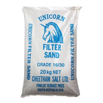 Sand For Pool Filters 20kg Filter Pool Maintenance Clean Water Cheetham Salt