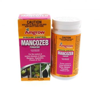 Mancozeb Fungicide for Apples Mangoes Vegetables Flowers Turf Amgrow 100g