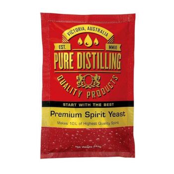 Premium Spirit Yeast Pure for Distilling or Home Brew 243g