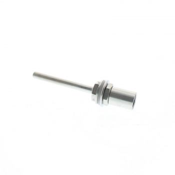 Solid STAINLESS STEEL 100mm Weldless Thermowell Home Brew