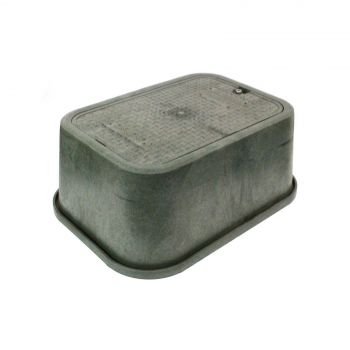 Valve Box Commercial Lockable 435L x 305W x 200D mm Watering Irrigation Secure
