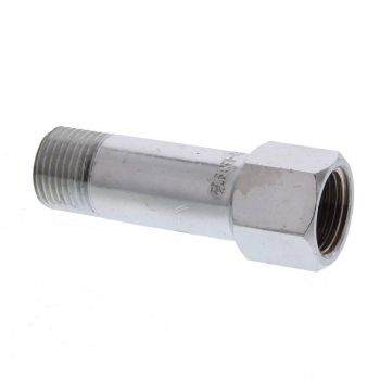 Extension Piece Chrome Plated Brass Fitting 1/2 x 3 Inch Plumbing Water