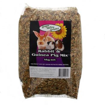 Rabbit & Guinea Pig Mix Pet Food 4kg Premium Quality Designed by Vets