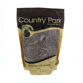 Chia Seeds Black Vitamins Fibre Minerals Country Park Horse Equine 1kg Health