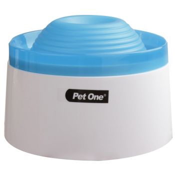 Dog Bowl Automatic Water Fountain Blue