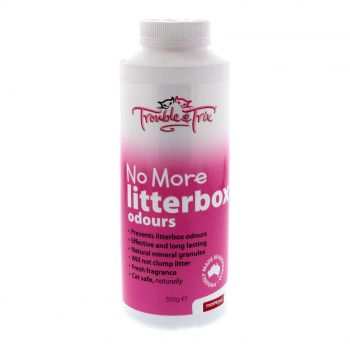 No More Litter Box Odours Long Lasting Natural Granules Cat Safe Powder 500g