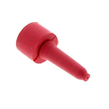 Lambar Teat W/Hole Red Bainbridge Hand Rearing Soft Red Rubber Versatile Health