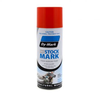 Stock Marking Spray 325g Red Dymark Fully Scourable Colour Coding Farm Animal