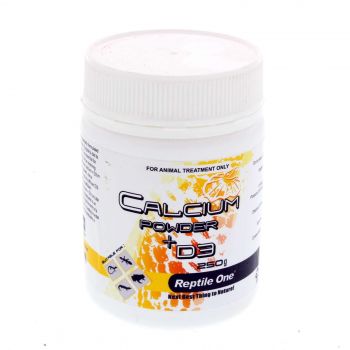 Calcium Powder + D3 Reptile Reptile One 250g Amphibian Essential Maintain Health