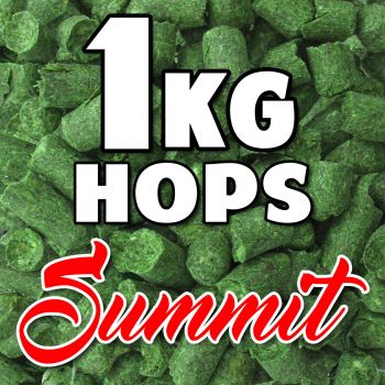 SUMMIT Hop Pellets 1KG Hops USA Home Brew Beer Sealed For Freshness Aroma Taste