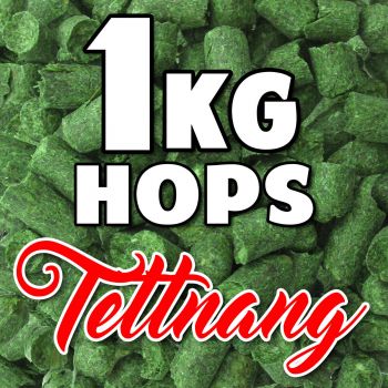 TETTNANG Hop Pellets 1KG Hops Home Brew Beer Sealed For Freshness Aroma Taste