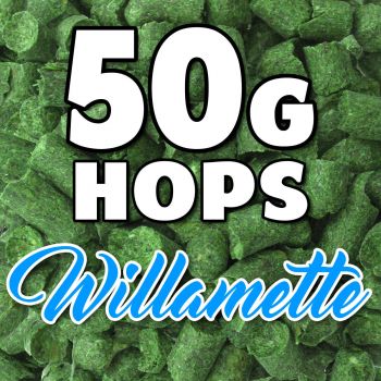 WILLAMETTE Hop Pellets 50g Hops USA Home Brew Beer Foil Sealed For Freshness