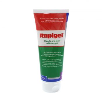 Rapigel Tube Muscle and Joint Relieving Gel Horse Equine Health 200g Virbac
