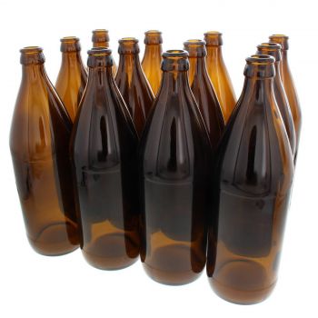 Mangrove Home Brew Beer Bottle Amber 750ml - Box Of 12