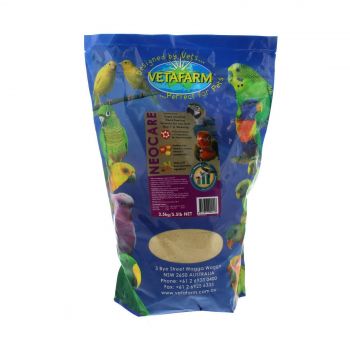 Vetafarm Neocare 2.5kg  Natural Bird Aviary Feed Formula Treat Food Supplement
