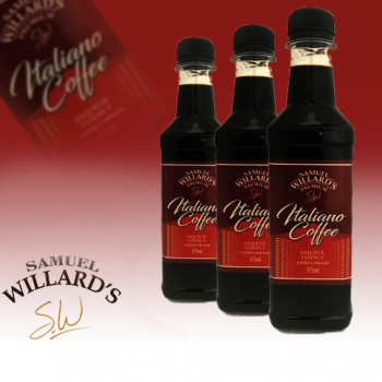 Willards Pre-Mix Italiano Coffee 375Ml Brew Cellar