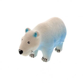 Dog Toy Polar Bear Latex K9 Homes Play Fun Interactive Puppy Long Lasting