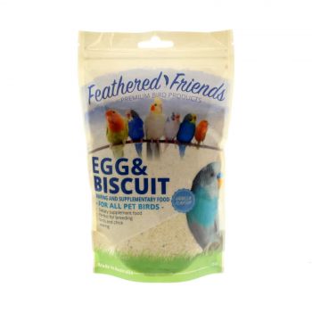 Feathered Friends Egg & Biscuit 250g Bird Food Treat Promote Vitality & Health
