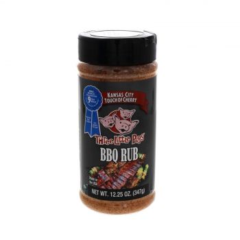 Three Little Pigs Touch Of Cherry Shaker Jar 12.25oz BBQ Barbeque Champion Sauce