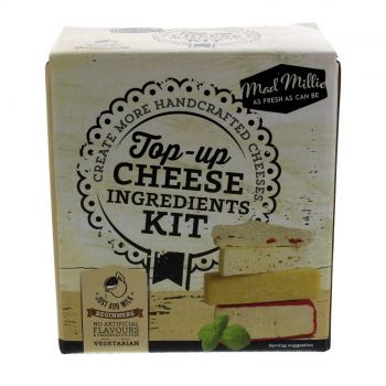 Mad Millie Top Up Cheese Ingredients Kit Just Add Milk Vegetarian Handcrafted