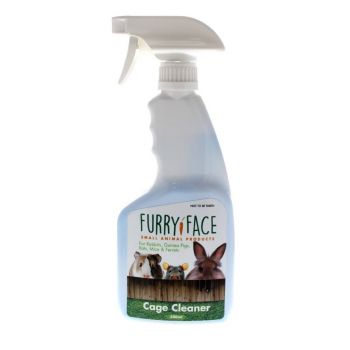 Furry Face Cage Cleaner 500ml Small Animal Health Rabbit Guinea Pig Clean