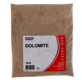 Dolomite 1kg Horse Equine Supplement Health Vetsense Gen-Pack Value Pet
