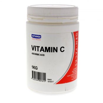 Vitamin C 1kg Horse Equine Animal Antioxidant Improves Collagen UV Protection