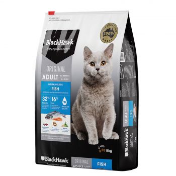 Black Hawk Holistic Cat Food Seafood & Rice 8kg Holistic Australian Made Premium