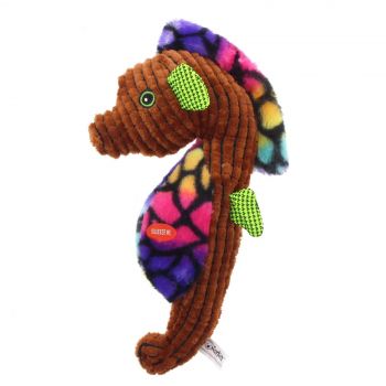 Dog Toy Carnival Seahorse With Tail Furkidz 33cm Puppy Play Plush Chew Training