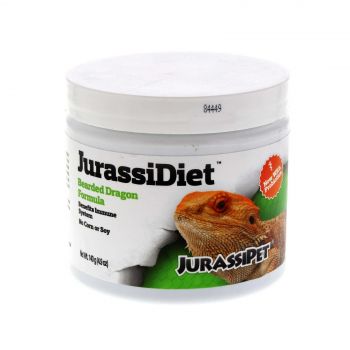 Bearded Dragon W/Probiotics 140g Jurassidiet Alfalfa Meal Protein Formula
