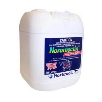Noromectin Cattle P/On Norbrook 20L