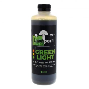 Amgrow Lawnporn Fertiliser Green Light 1L Professional Grade Fertiliser Super