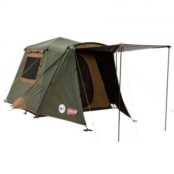 Coleman Tent Instant Up 4 Person Gold Series Darkroom Blocks Sunlight Camping