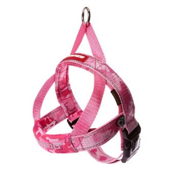 Ezydog Quick Fit Dog Harness Small Pink Camo Neoprene One Click Buckle Premium