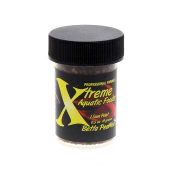 Xtreme Fish Food Betta Peewee 1.5mm Pellets 14G Premium Quality Made In USA