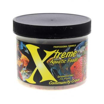 Xtreme Fish Food Commcrave Flakes 84G Premium Quality Made In USA