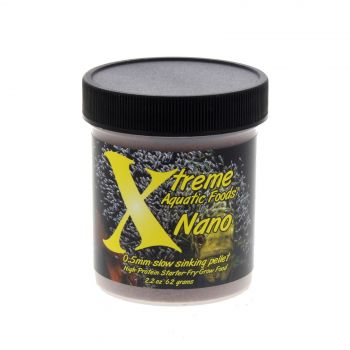 Xtreme Fish Food Nano 0.5mm Fry Pellet 62G Premium Quality Made In USA