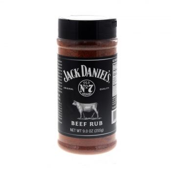 Jack Daniels BBQ Rub - Beef 9oz Premium Gluten Free Barbecue Cooking Made In USA