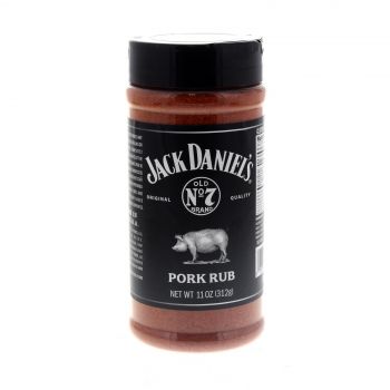 Jack Daniels BBQ Rub - Pork 11oz Premium Gluten Free Barbecue Made In USA