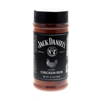 Jack Daniels BBQ Rub - Chicken 11.5oz Premium Gluten Free Barbecue Made In USA