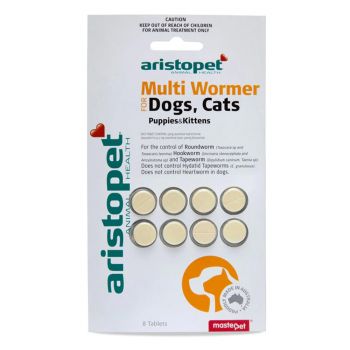 Multiwormer Dog/Cat 8Pk Aristopet