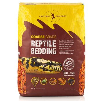 Critters Comfort Reptile Bedding Coarse 20L