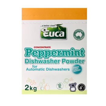 Euca Peppermint Dish Wash Powder Conc 2Kg