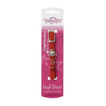 Trouble & Trix Collar High Street Stretch Red