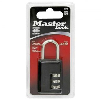 Master Lock Padlock Master Reset Combo 25mm Theft Lock Security Protection