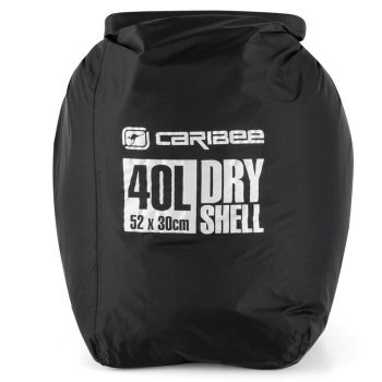 Dry Shell Large Black Caribee 100% Waterproof PU Coating Camping Travel Storage