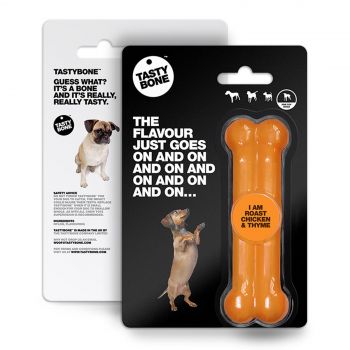 TastyBone Nylon Chicken & Thyme Flavour﻿ed Dog Toy